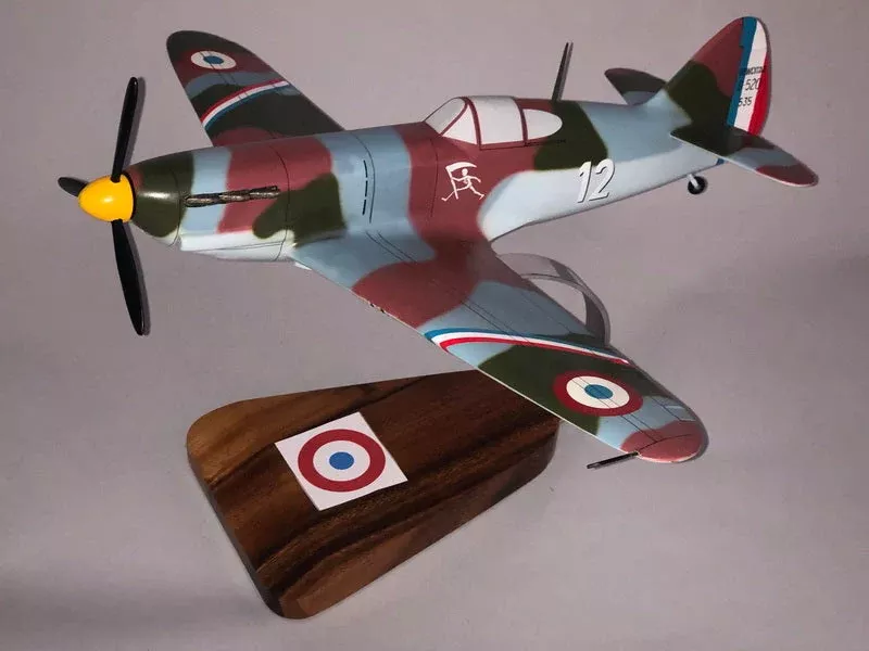 Dewoitine D.520 Airplane Model