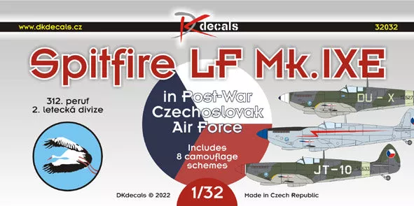 DK Decals DKD32032 1:32 Supermarine Spitfire LF Mk.IXE