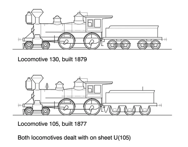 DS-U105 – U 105 Class Steam Locomotive 4-4-0