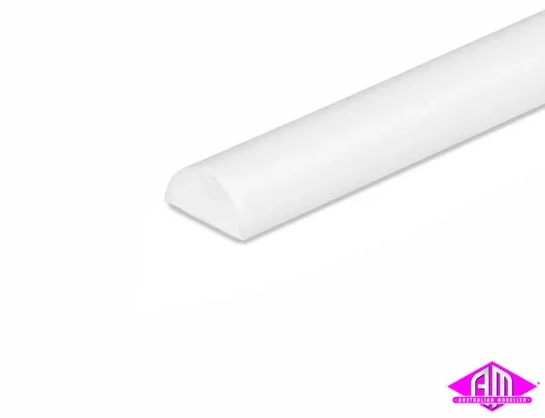 EG241 - Plastic Half Round - 0.060 (5pc)