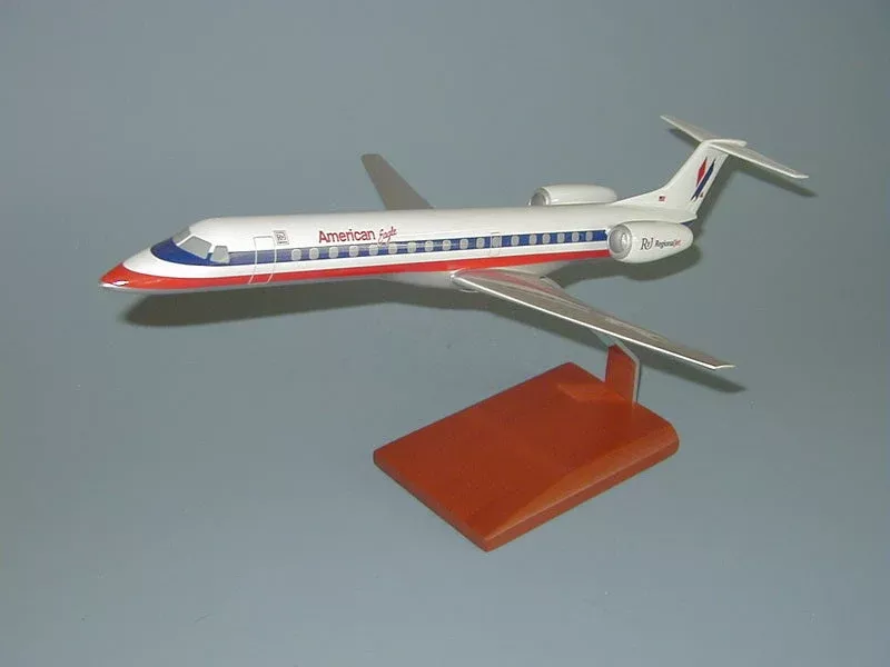 ERJ-145 American Eagle Airplane Model