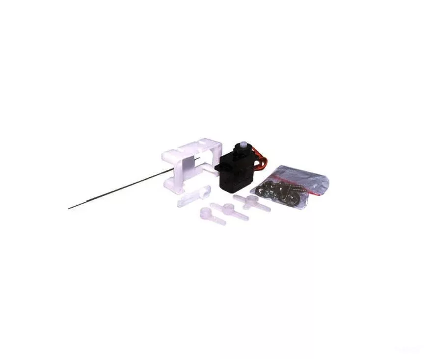 ESU 51804 Servo Motor, precision miniature servo, operated by a micro controller with plastic gear drive, including mounting kit