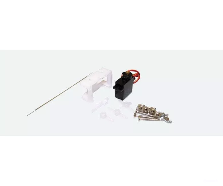ESU 51805 Servo Motor, precision miniature servo, operated by a micro controller with metal gear drive, including mounting kit