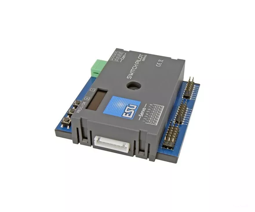 ESU 51832 SwitchPilot 3 Servo, 8x servodecoder, DCC/MM, OLED, RailCom