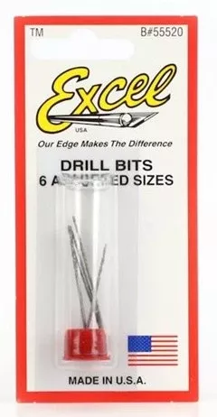 Excel 55520 6 Drill Bits, #50-62