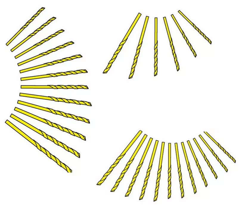 Excel Tools 50080 #80 DRILL BIT 12pk