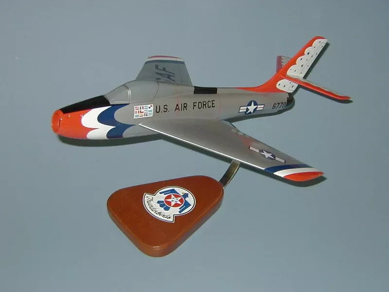 F-84F Thunderbirds Airplane Model