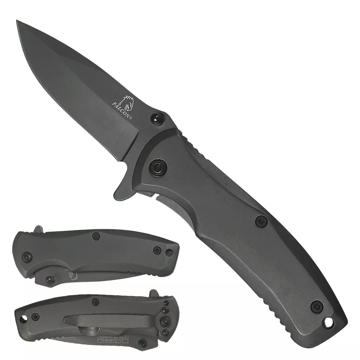 Falcon Spring Assisted Pocket Knife