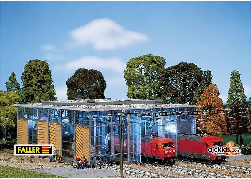 Faller 120217 - Electric engine shed, three tracks