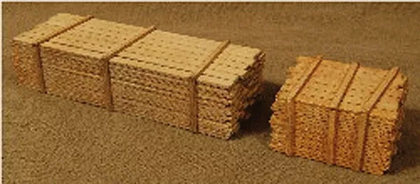 GC Laser H.O. Scale 113311 2 x 12" Lumber Load -- One Each 8' & 20'