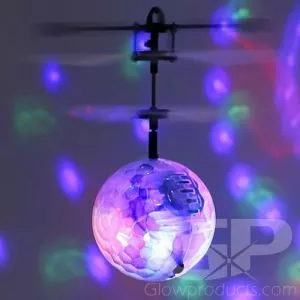 Hand Helicopter Flying Disco Ball Toy