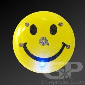 Happy Face Flashing Pin Body Lights