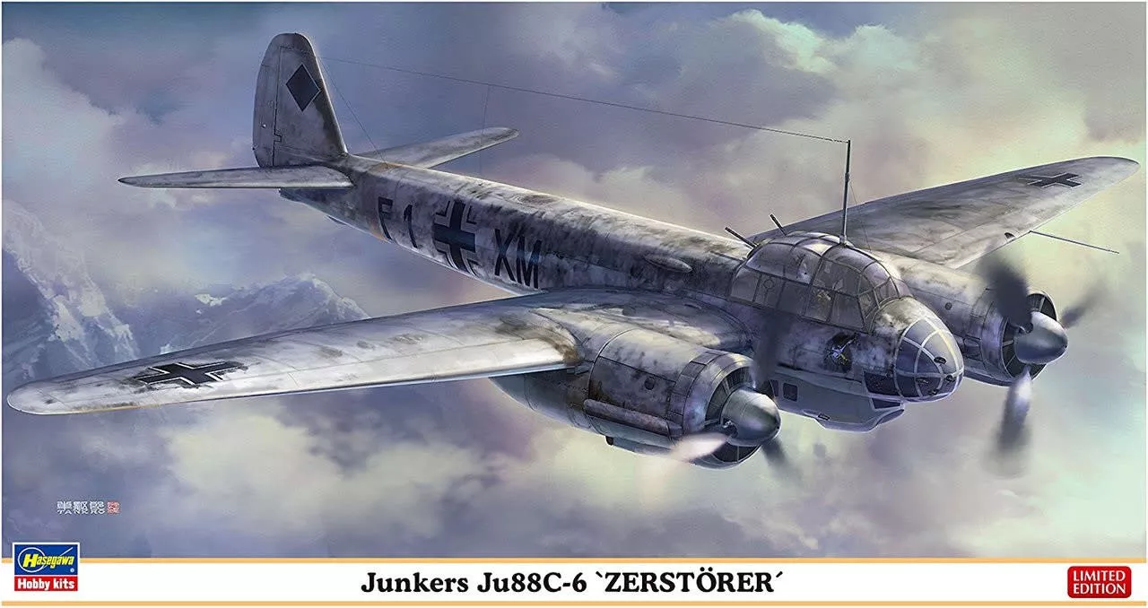 Hasegawa 02245 Junkers Ju-88C-6 ZERSTORER
