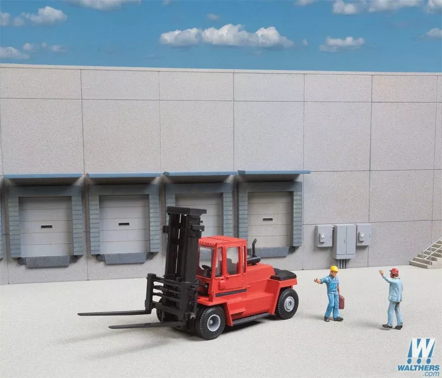 Heavy Fork Lift – HO Scale Industrial Kit