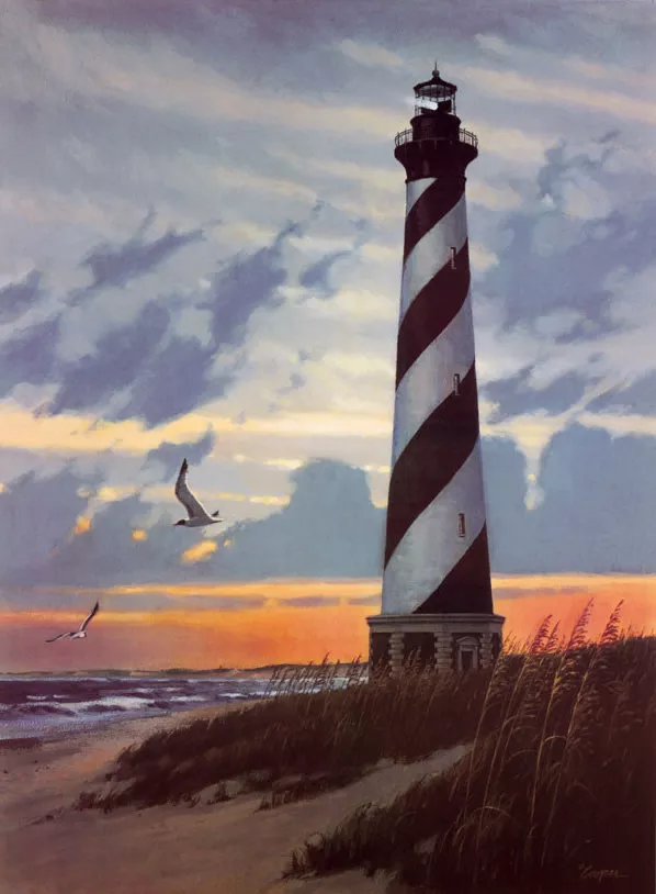 Heritage Puzzle 10501 Cape Hatteras Lighthouse 550pc Puzzle