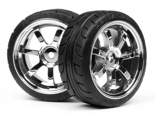 HPI 4738 Mounted T-Grip 26mm Tyre Rays 57s 2pcs