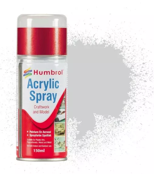 # Humbrol Number 11 150 ml acrylic paint metallic silver