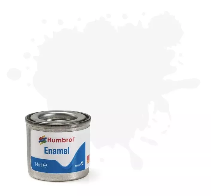 # Humbrol Number 34 14 ml tinlet enamel matt white