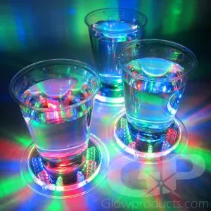 Infinity Tunnel LED Light Up Drink Coasters