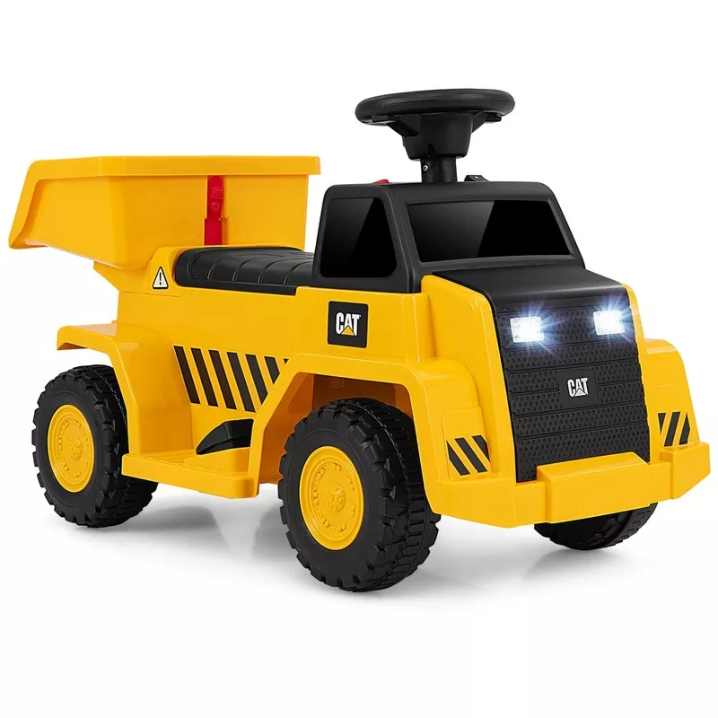 Interactive Dump Truck with Horn, Adjustable Bed, and Treaded Wheels