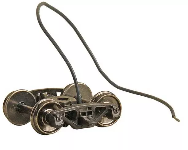 Kadee 590 Bettendorf – AARElectrical Pickup Caboose Trucks “HGC” High Gravity Compound Two Piece Fully Equalized Trucks (1 Pair)
