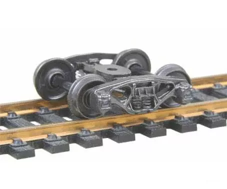 Kadee HO 500 Bettendorf 50-Ton Fully Sprung Metal Trucks - Code 110 (.110") 33" Smooth-Back RP-25 Wheels 1 Pair