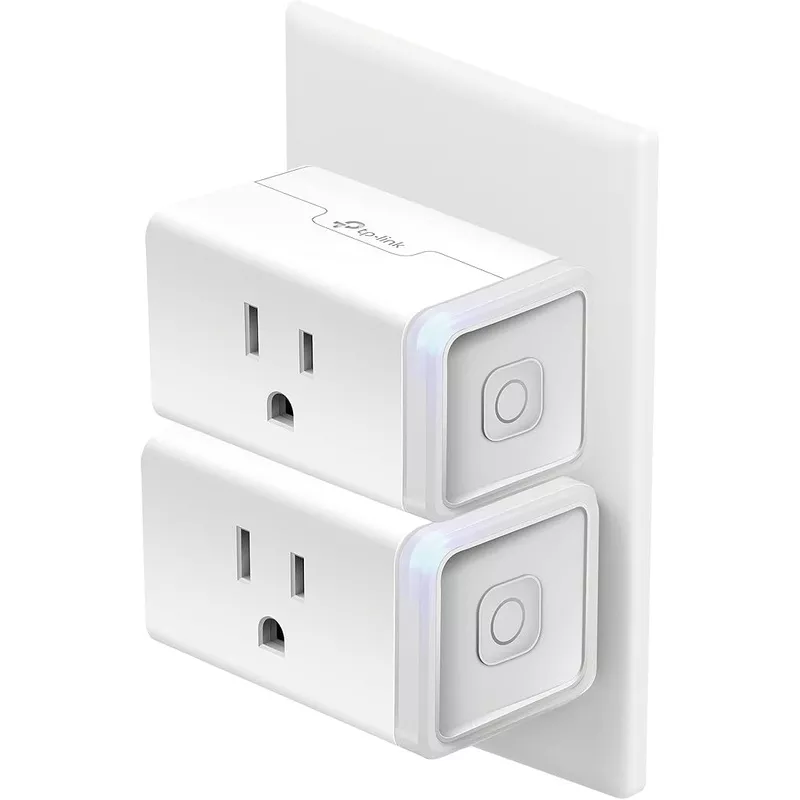 Kasa Smart Plug Mini by TP-Link 2 Pack WiFi Outlet Works with Alexa and Google Home