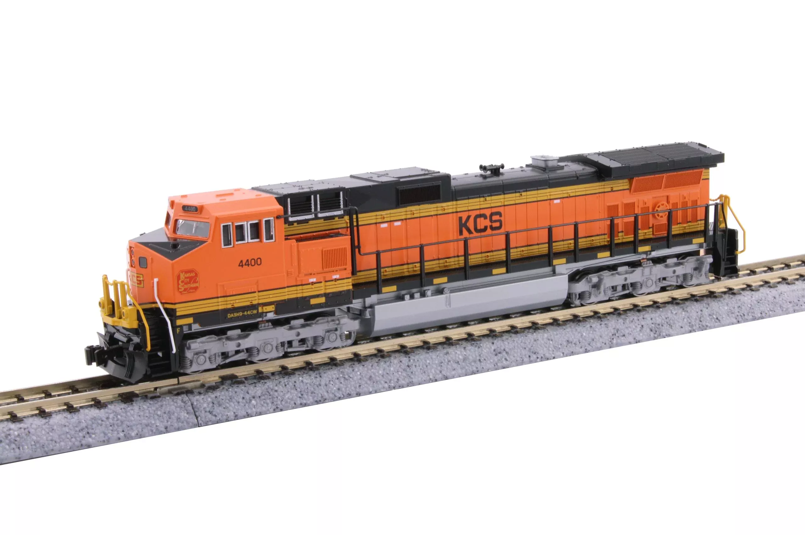 Kato GE C44-9W DCC KCS Ex-BNSF 4400