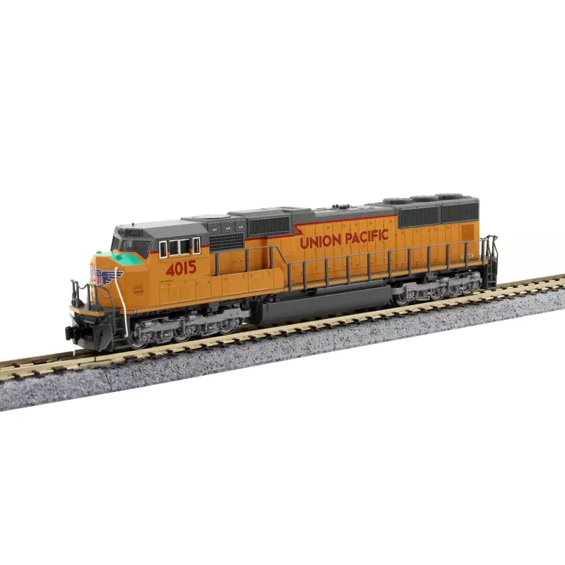 Kato N Scale EMD SD70M Flat Radiator w-DCC UP 4015