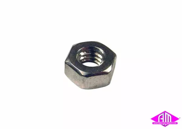 KD-1640 – #1640 Nuts – Stainless Steel 0-80 – 12pc
