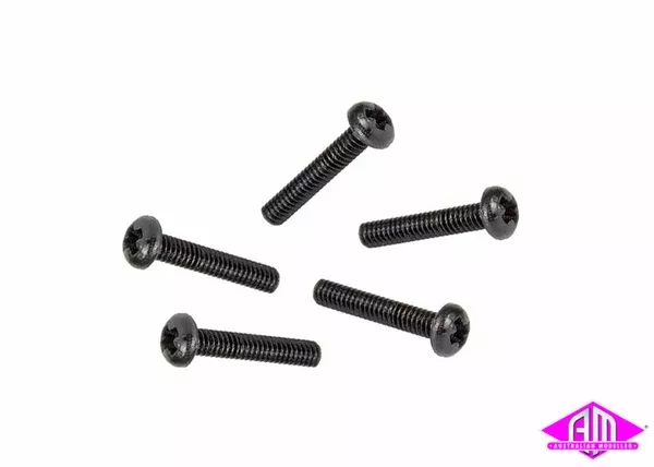 KD-256 – #256 Acetal Screws 2-56 x 1/2″ – 12pc