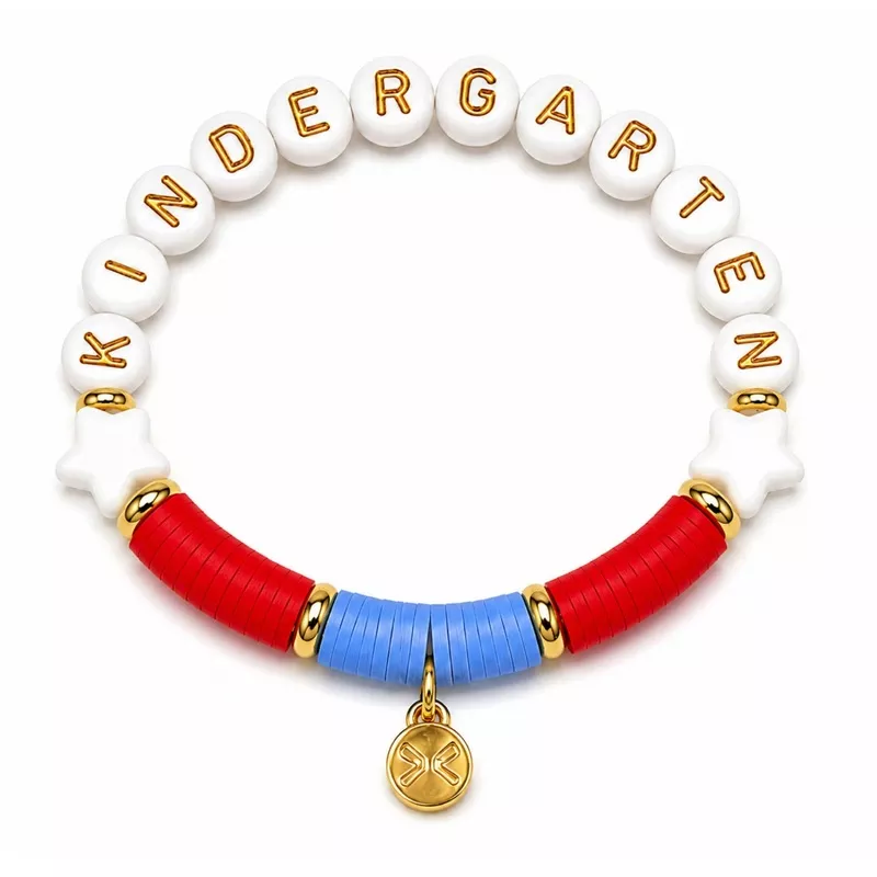 Kindergarten Bracelet Red/Blue/White