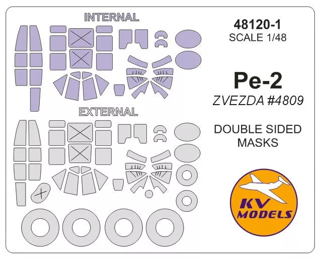 KV Models KV48120-1 1:48 Petlyakov Pe-2