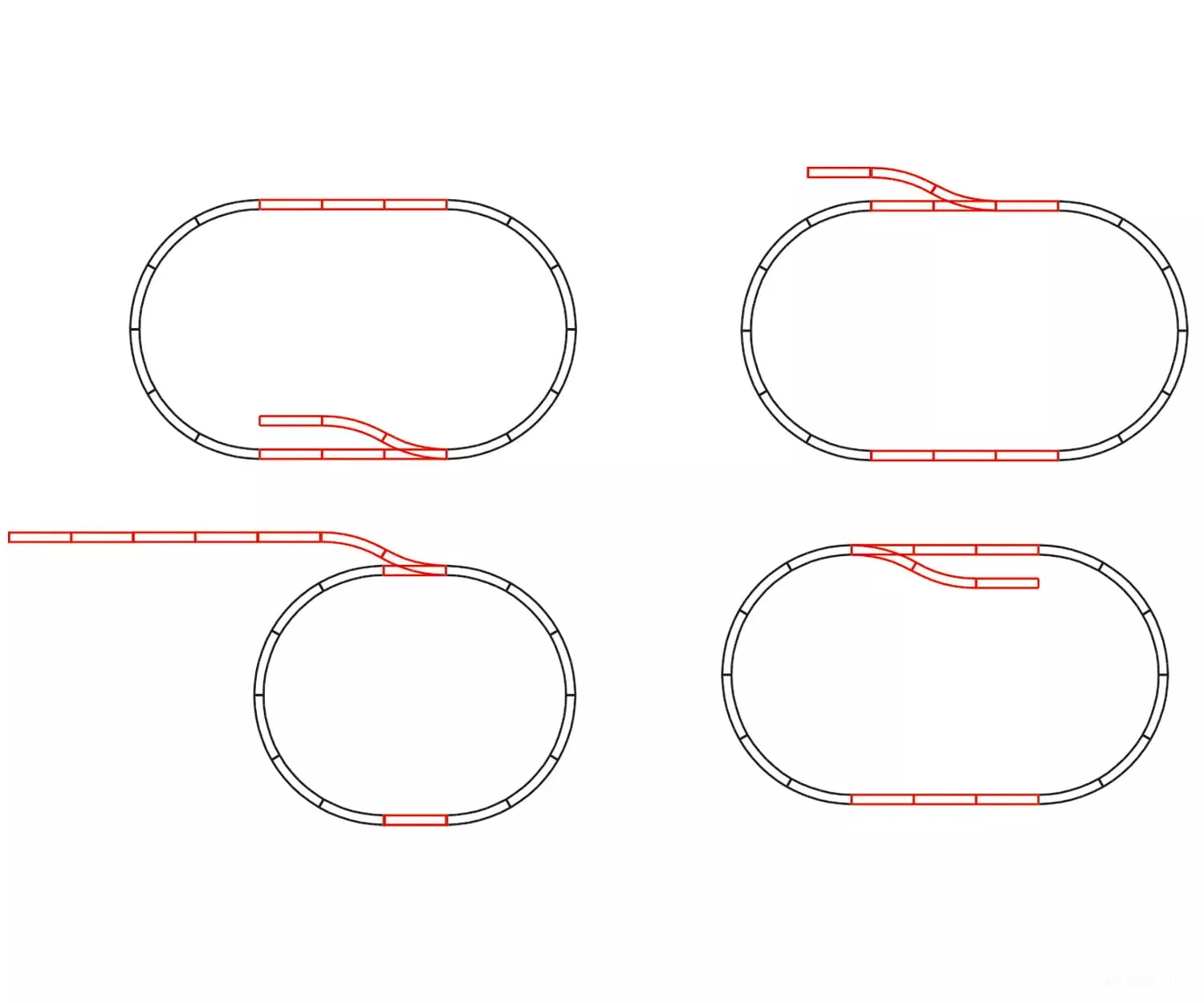 LGB 19901 Siding Track Set