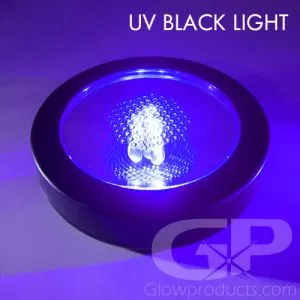 Light Up LED Drink Coasters - UV Black Light
