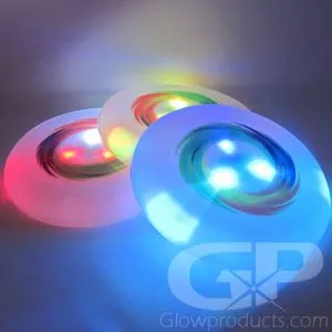 Light Up LED Glowing Frisbees - Multi Color (On Special)