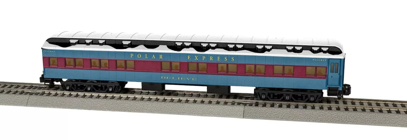 Lionel 2119241 THE POLAR EXPRESS PULLMAN SLEEPING CAR “BELIEVE” S SCALE NEW