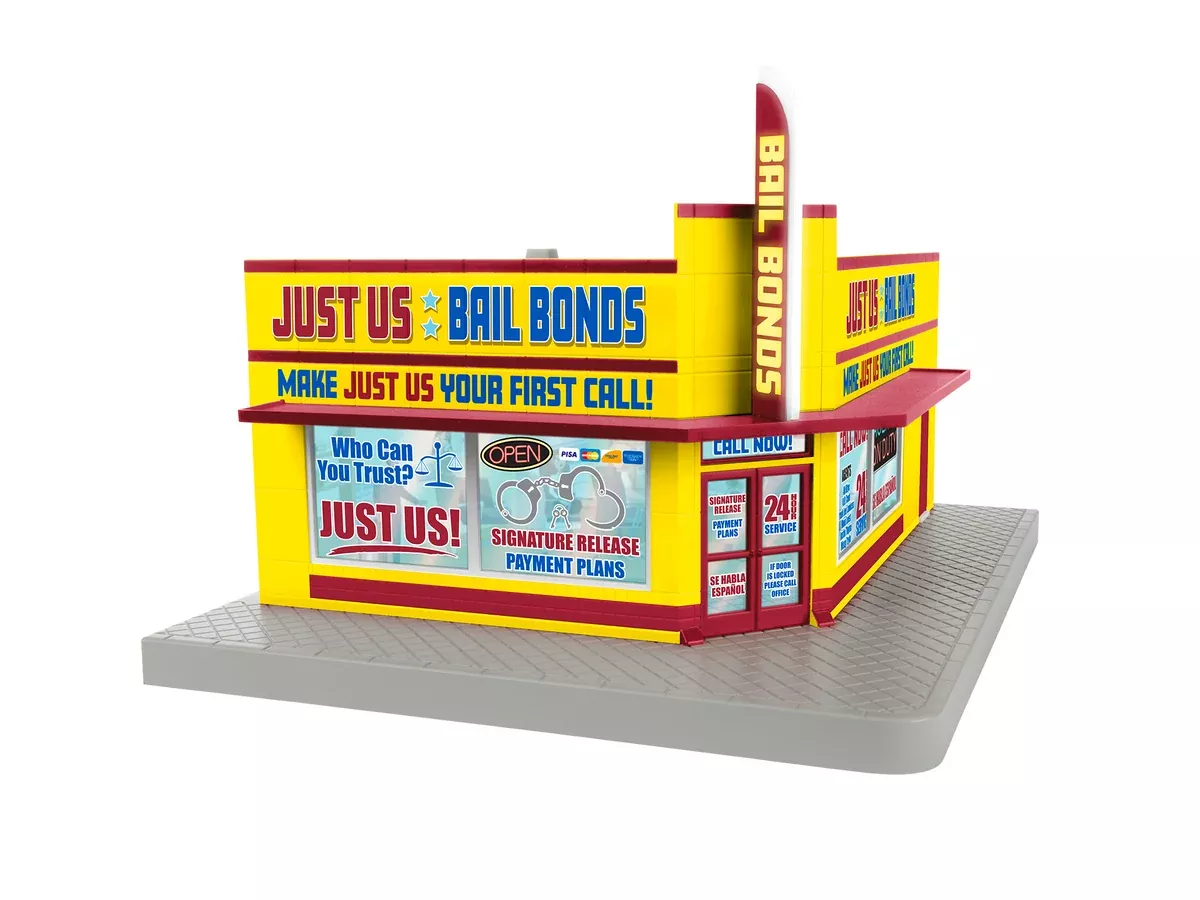 Lionel 2229170 BAIL BONDS BUILDING O SCALE NEW