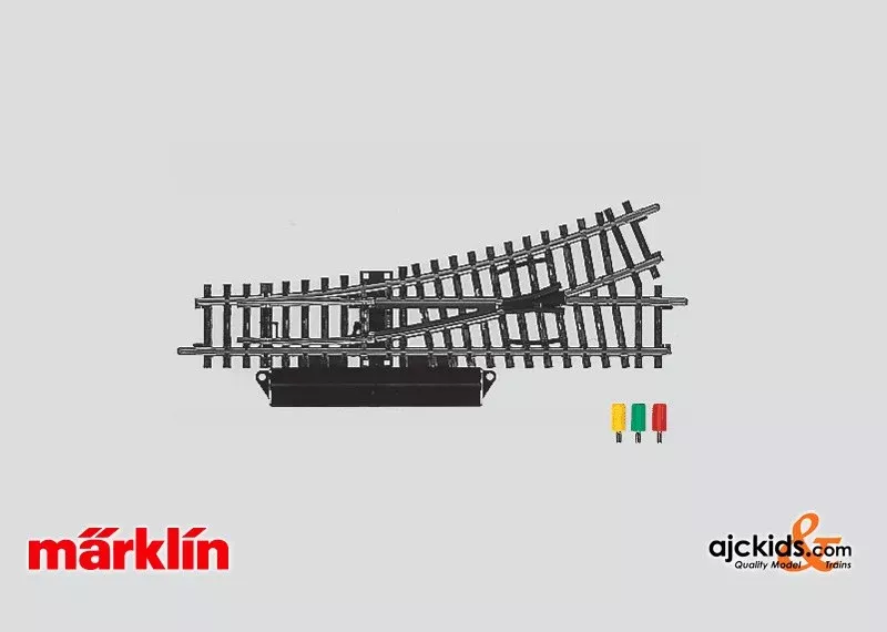 Marklin 2262 - Turnout Left Remote K-Track (Single)