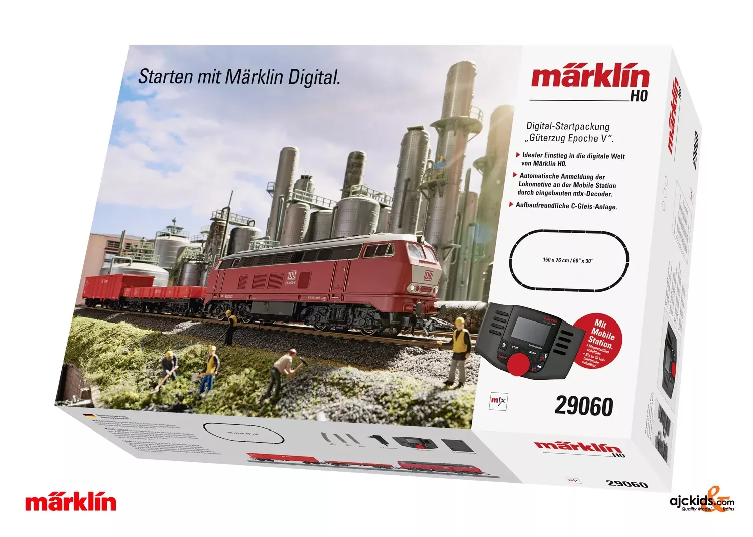 Marklin 29060 - Start up Freight Train Digital Starter Set