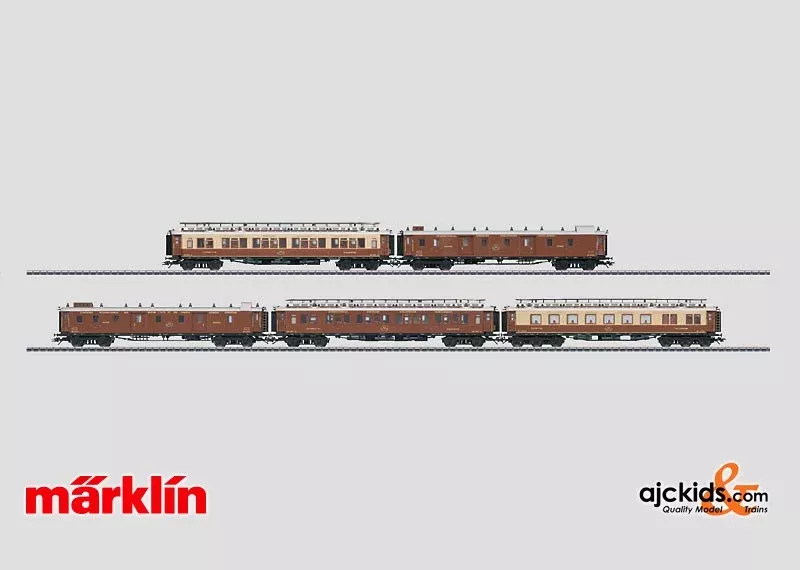 Marklin 42755 – Express Train Passenger Car Set *used* (sold with 42760)