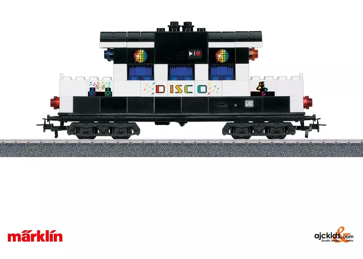 Marklin 44738 - Marklin Start up Building Block Car with Sound and Light Building Blocks
