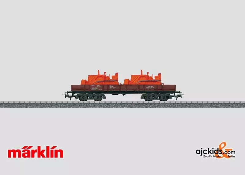 Marklin 4474 - Low side car with double load