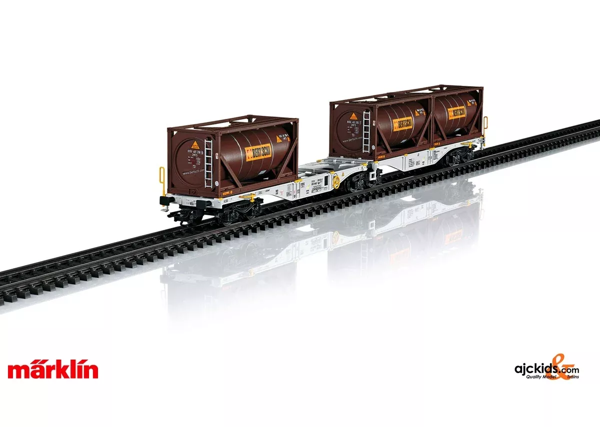 Marklin 47802 – Double Container Transport Car