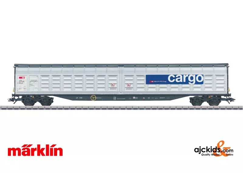 Marklin 48055 – High-Capacity Sliding Wall Boxcar