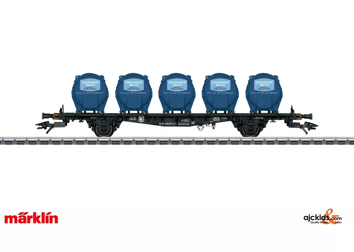 Marklin 48934 - Container Transport Car Gmundner Milk