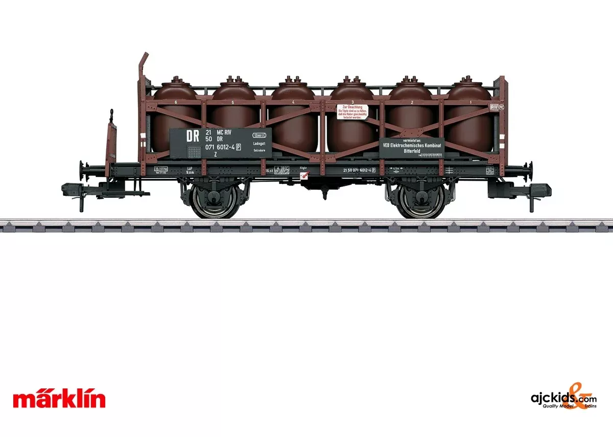 Marklin 58726 - VEB ECK Bitterfeld Acid Transport Car