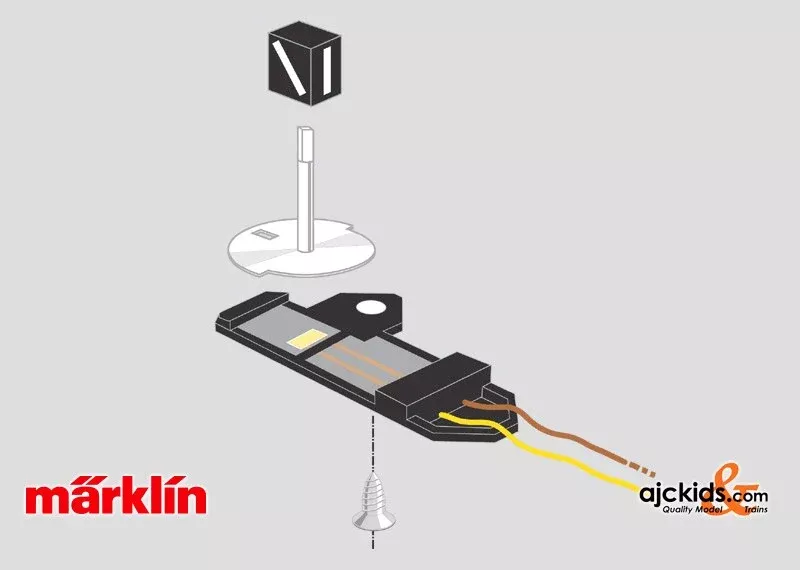 Marklin 74470 - Turnout Lantern Kit for C-Track (2 lights)