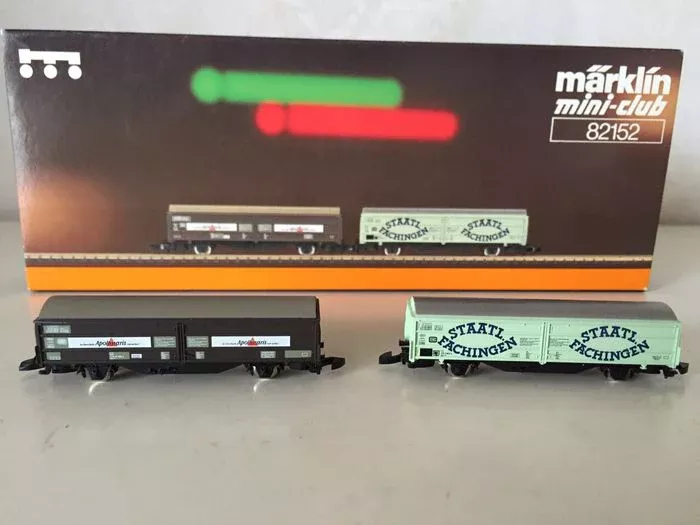 Marklin 82152 Freight Car Set 2 CarsZ SCALE (1:220)