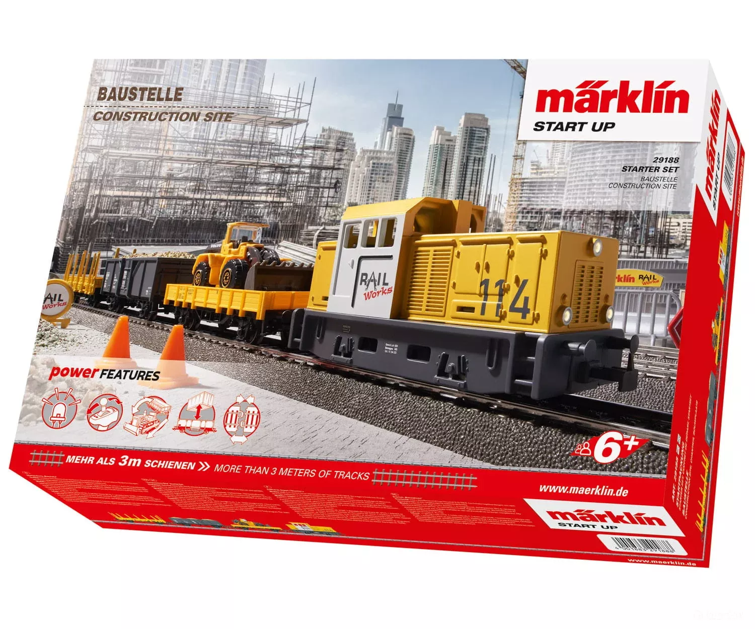 Marklin HO 29188 Marklin Start up – “Construction Site” Starter Set
